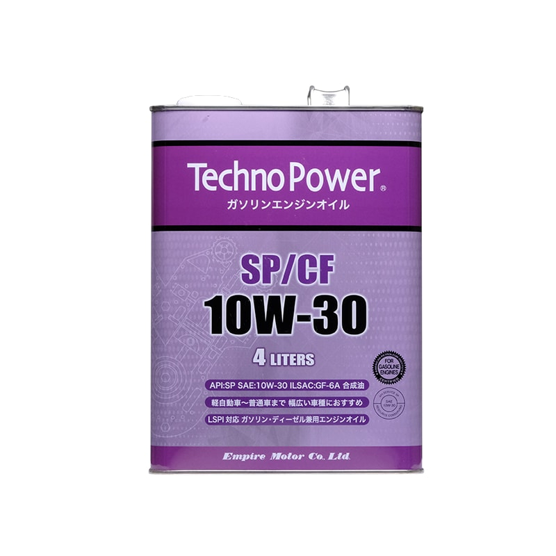 Dầu nhớt ô tô Techno Power SP/CF 10W30 4 lít